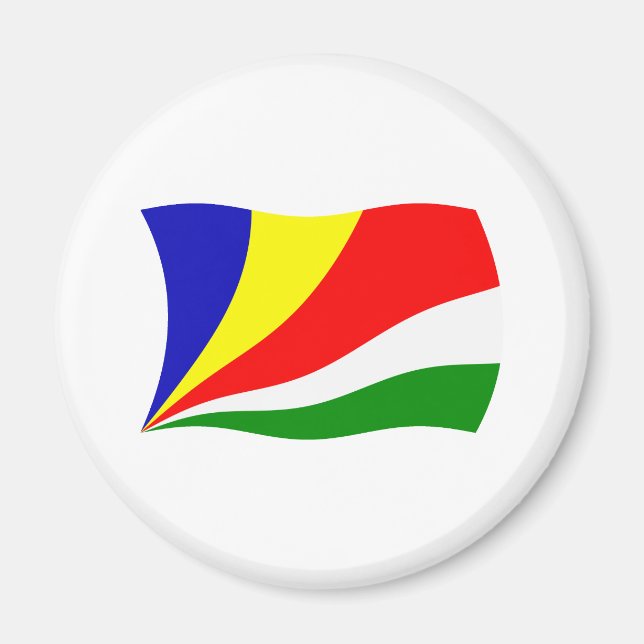 Seychelles Flag Magnet (Front)