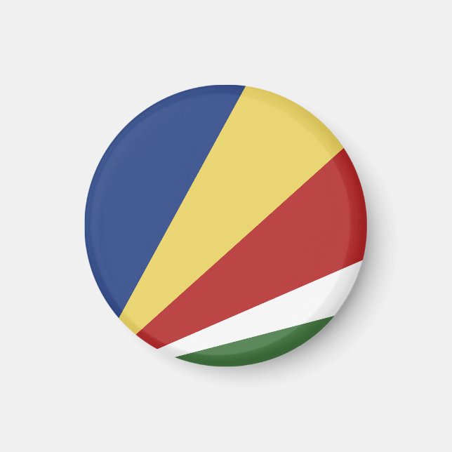 Seychelles flag magnet (Front)