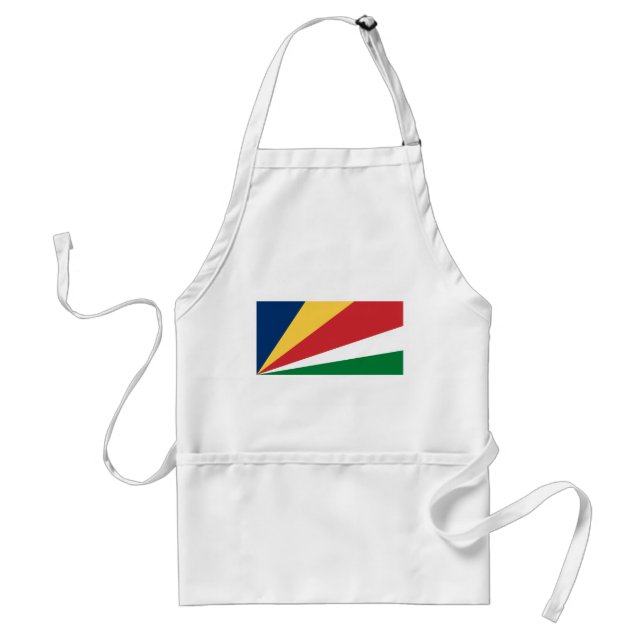 Seychelles Flag Standard Apron (Front)