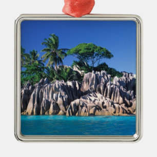 Seychelles. Ilot St. Pierre (near Praslin Metal Ornament