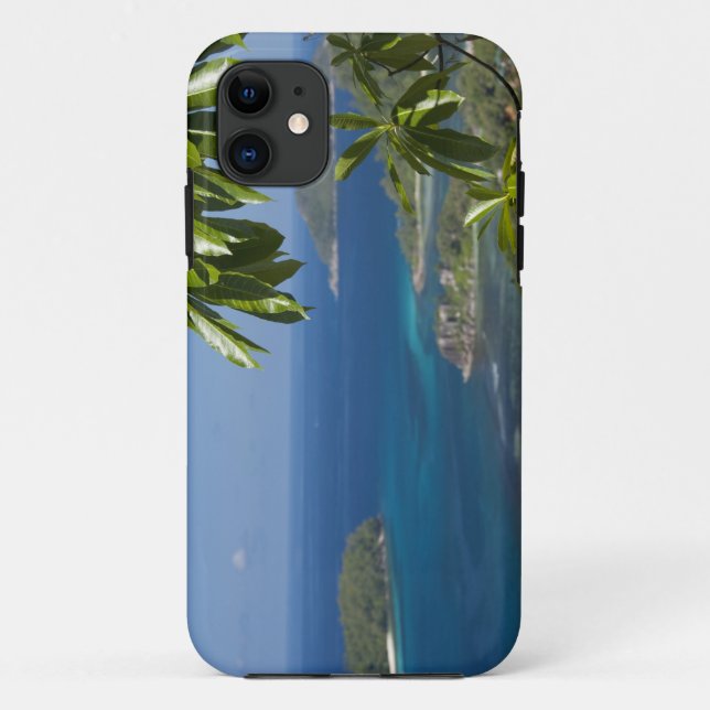 Seychelles, Island of Mahe. Western coast of Case-Mate iPhone Case (Back)