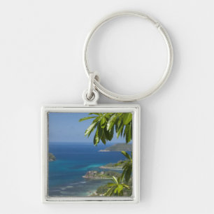 Seychelles, Island of Mahe. Western coast of Keychain
