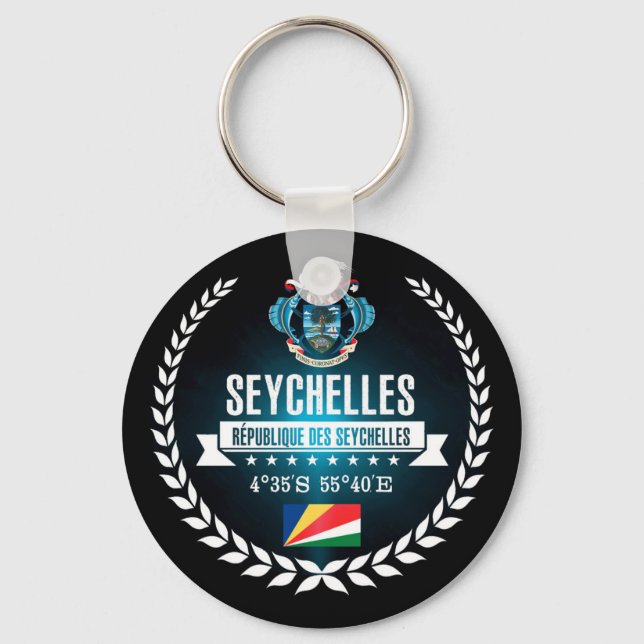 Seychelles Keychain (Front)