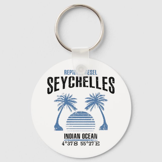 Seychelles Keychain (Front)