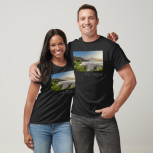 Seychelles La Digue Sunset Beach Holiday Souvenir T-Shirt