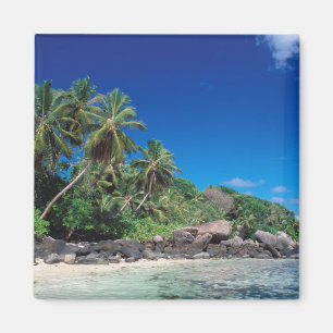 Seychelles, Mahe Island, Anse Royale Beach. 2 Magnet