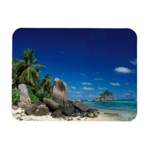 Seychelles, Mahe Island, Anse Royale Beach. Magnet