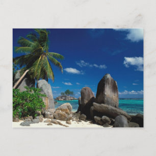 Seychelles, Mahe Island, Anse Royale Beach. Postcard