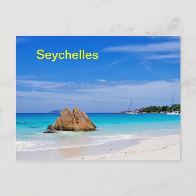 Seychelles postcard (Front)