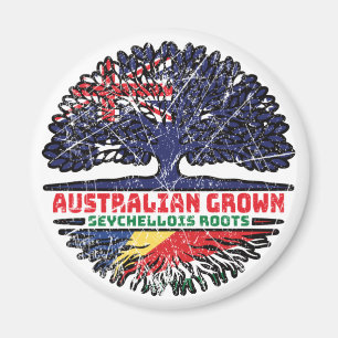 Seychelles Seychellois Australian Australia Tree Magnet
