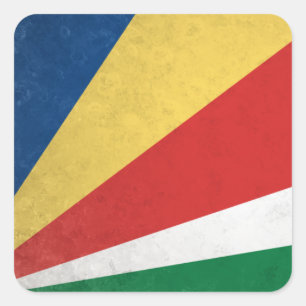 Seychelles Square Sticker