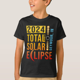 Seymour Indiana Total Solar Eclipse 2024 T-Shirt
