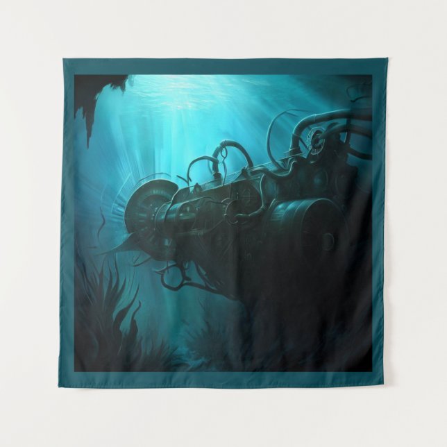 SF - 20,000 Leagues 3 Tapestry (Front)
