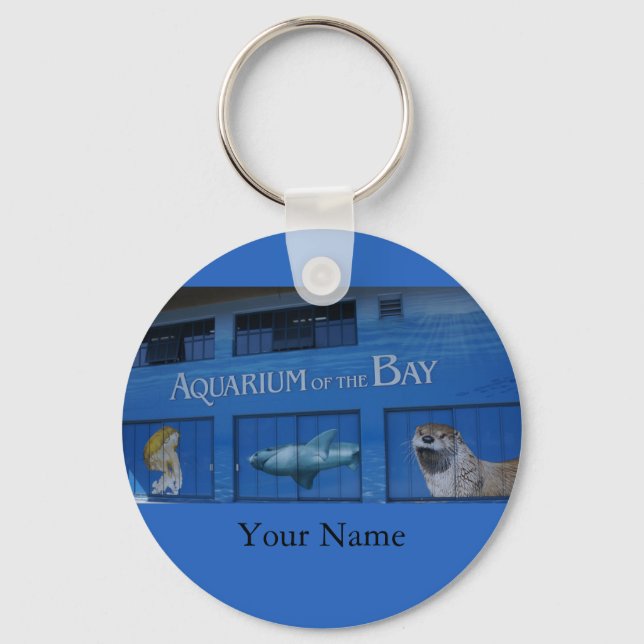 SF Aquarium of the Bay Keychain (Front)