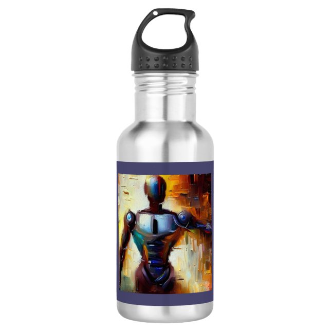 SF - Artificial Intelligence Hero 1 532 Ml Water Bottle (Front)