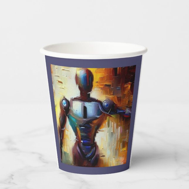 SF - Artificial Intelligence Hero 1 Paper Cups (Front)