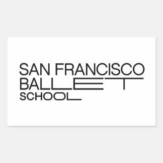 SF Ballet School Sticker
