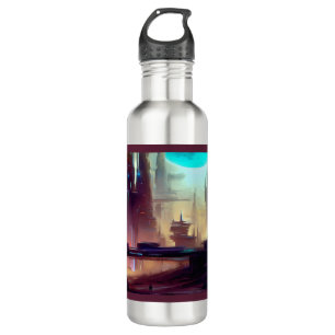SF City On a Strange Planet 3 710 Ml Water Bottle