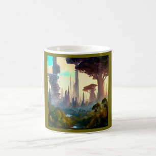 SF - City On Forest Planet 1 Coffee Mug