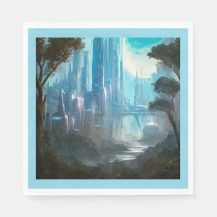 SF - City On Forest Planet 2 Napkin