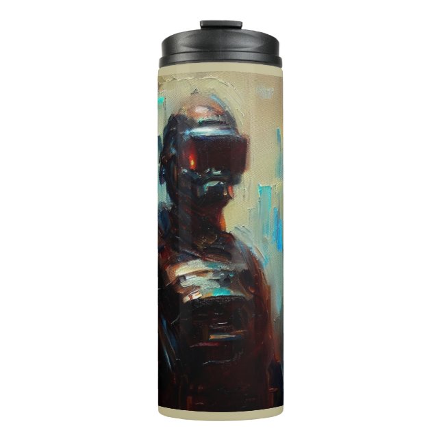 SF - Cyberpunk Hero 1 Thermal Tumbler (Front)