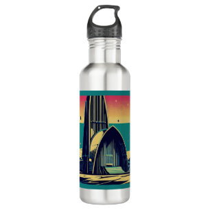 SF Futuristic Church 3 710 Ml Water Bottle