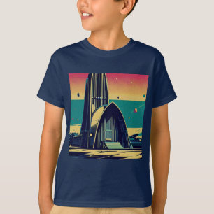 SF Futuristic Church 3 T-Shirt
