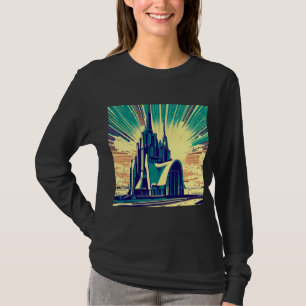 SF Futuristic Church 3 T-Shirt