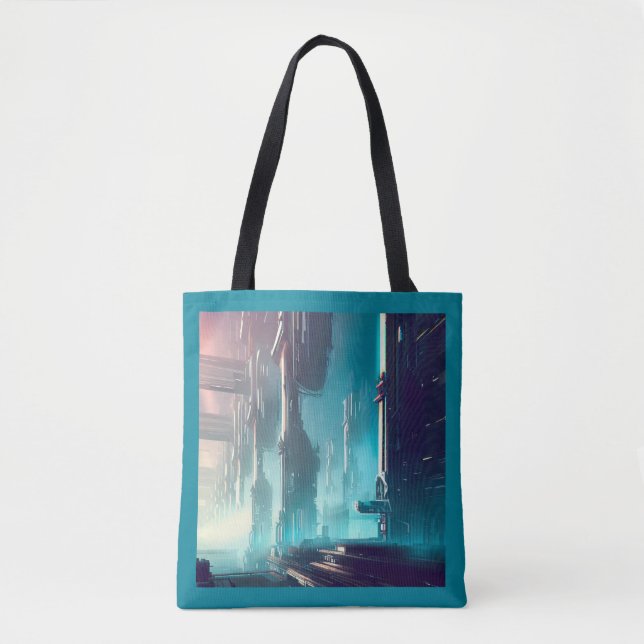 SF Futuristic City 1 Tote Bag (Front)