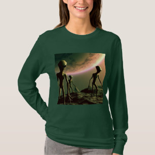 SF Gray Aliens 2 T-Shirt