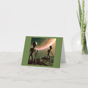SF Grey Aliens 2 Card