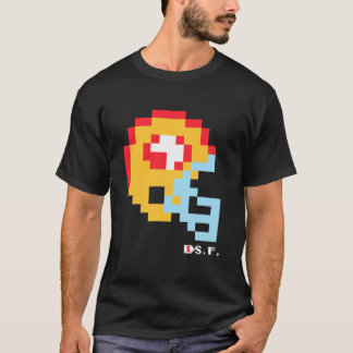 SF Helmet - Tecmo Bowl T-Shirt
