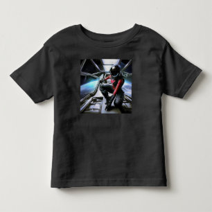 SF Hero Aboard Spaceship 2 Toddler T-shirt