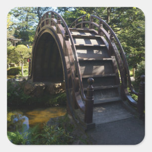 SF Japanese Tea Garden Drum Bridge Stickers