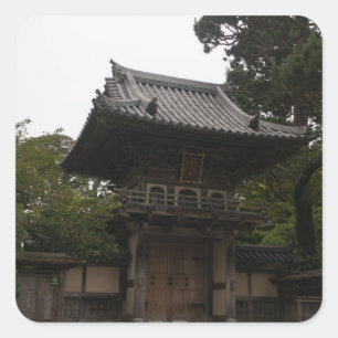 SF Japanese Tea Garden Entrance Stickers