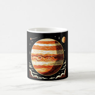 SF Jupiter Woodcut 3 Coffee Mug