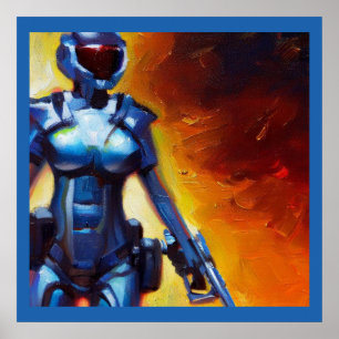 SF - Military Hero 1 Poster