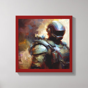 SF - Military Hero 3 Canvas Print