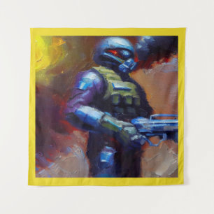 SF - Military Hero 4 Tapestry