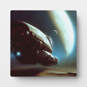 SF Orbiting Spaceship 1 Plaque