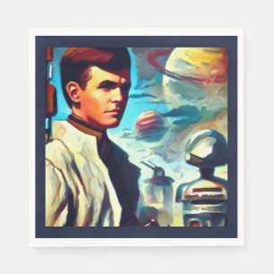 SF Pulp Magazine Cover Style 2 Napkin