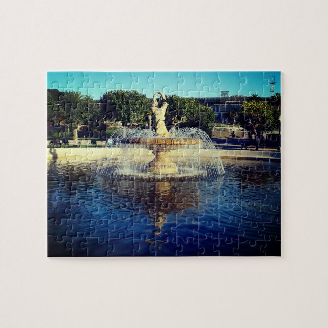 SF Rideout Memorial Fountain Jigsaw Puzzle (Horizontal)