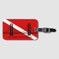 SF Scuba Diving Group luggage tags
