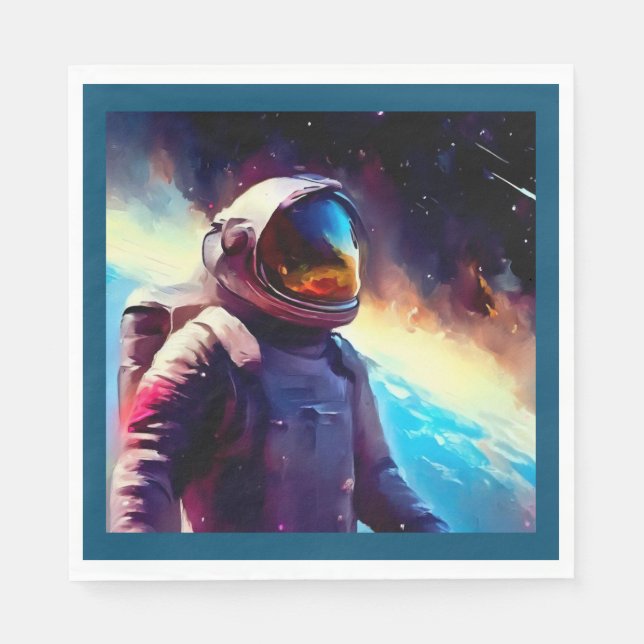 SF Space Hero 1 Napkin (Front)