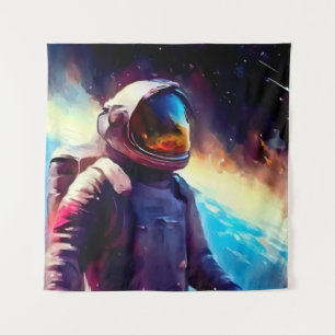 SF Space Hero 1 Tapestry
