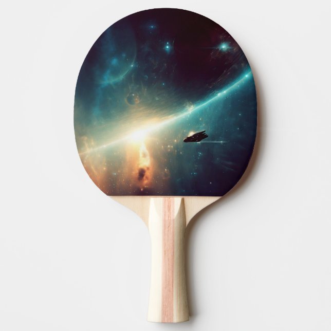 SF  Space Opera (2) Ping Pong Paddle (Front)