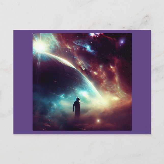 SF - Space Opera 4 Postcard (Front)