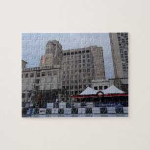 SF Union Square Ice Rink Jigsaw Puzzle