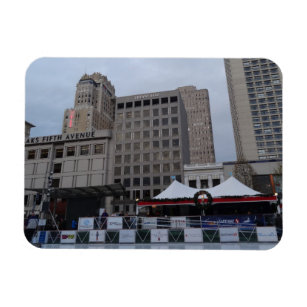 SF Union Square Ice Rink Magnet