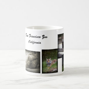 SF Zoo collage mug